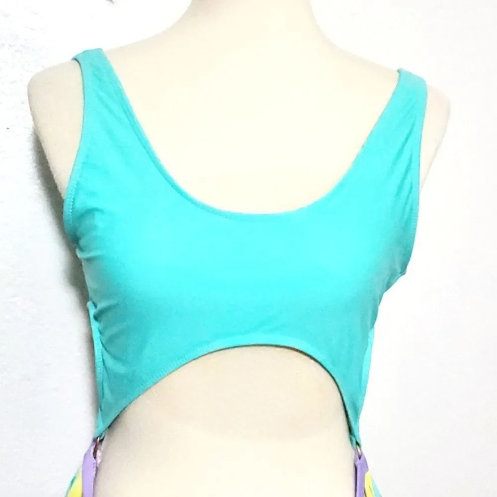 Sexy Monokini Cut Out One Piece Bikini  Size Large